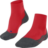 Falke 16155-8178-EU 37-38, Falke Damen TK2 Short Cool Socken (Gr&ouml;&szlig;e 37 , rot)