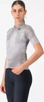 Castelli 4526060-8-XS, Castelli Damen Cosmic Vortex Trikot (Gr&ouml;&szlig;e XS, grau) female