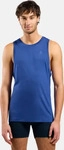 Odlo 112082-26200-XL, Odlo Merino 160 Bl Crew Neck Herren Kurzarm Unterhemden blau