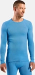 Odlo 159102-20418-M, Odlo Active Warm Crew Herren Langarm Unterhemden blau Gr&ouml;&szlig;e M