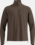 Odlo 542952-30369-L, Odlo Grid Fleece Herren Pullover braun Gr&ouml;&szlig;e L Trekking