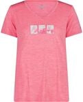 CMP Damen Melange Print T-Shirt