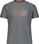 CMP 39T6547-U868-EU 56, CMP Melange Print Herren T-Shirts grau Gr&ouml;&szlig;e 3XL Trekking