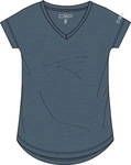 CMP 35N5586-L802-EU 40, CMP Damen T-Shirts blau Gr&ouml;&szlig;e M Trekking Atmungsaktiv