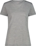 CMP 32T7166U-33UT-EU 42, CMP Damen T-Shirts grau Gr&ouml;&szlig;e L Trekking Elastisch...