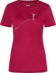 Super.Natural SNWP03071-12I-S, Super.Natural Berggl&uuml;ck Damen T-Shirts rot...