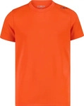 CMP 39T7114-C463-EU 176, CMP Kinder T-Shirts orange Gr&ouml;&szlig;e 176 Trekking Schnell
