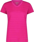 CMP 31T7666-B818-EU 46, CMP Striped Mesh Damen T-Shirts pink Gr&ouml;&szlig;e XXL...