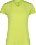 CMP 31T7666-E014-EU 46, CMP Striped Mesh Damen T-Shirts gruen Gr&ouml;&szlig;e XXL Trekking