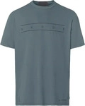 Vaude 43230-964-S, Vaude Qimsa Logo Herren T-Shirts grau Gr&ouml;&szlig;e S Mountainbike