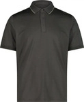 CMP 32T5247-F963-EU 46, CMP Polo Herren T-Shirts schwarz Gr&ouml;&szlig;e S Trekking Elastisch