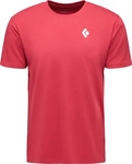 Black Diamond AP723069-6030-L, Black Diamond Backcountry Stamp Herren T-Shirts rot