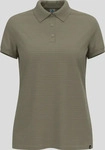 Odlo 554211-19600-S, Odlo Ascent Natural Polo Damen T-Shirts oliv Gr&ouml;&szlig;e S Trekking