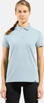 Odlo 554211-20386-L, Odlo Ascent Natural Polo Damen T-Shirts blau Gr&ouml;&szlig;e L Trekking