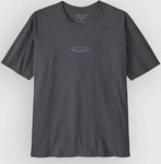 Patagonia 37870-SMDB-L, Patagonia 95 Oval Logo Oversized Damen T-Shirts grau Gr&ouml;&szlig;e