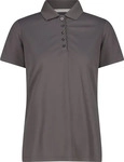 CMP 3T59676-Q955-EU 44, CMP Polo Damen T-Shirts grau Gr&ouml;&szlig;e XL Lifestyle