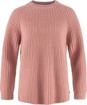 Fj&auml;llr&auml;ven 14600183-300-S, Fj&auml;llr&auml;ven &Ouml;vik Rib Damen Pullover rosa Gr&ouml;&szlig;e S