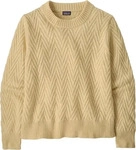 Patagonia 51025-CHDA-XS, Patagonia Recycled Wool Damen Pullover beige Gr&ouml;&szlig;e XS