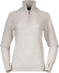 Bergans 3130-21406-L, Bergans Ulriken Light Merino Damen Pullover weiss Gr&ouml;&szlig;e L