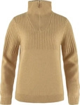 Fj&auml;llr&auml;ven 86993-196-L, Fj&auml;llr&auml;ven &Ouml;vik Half Zip Knit Damen Pullover beige