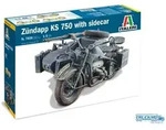 Italeri Zundapp KS 750 Sidecar 7406