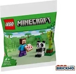 LEGO Minecraft 30672 Steve mit Baby-Panda 30672