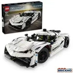 LEGO Technic 42184 Koenigsegg Jesko Absolut Supersportwagen in Wei&szlig; 42184