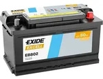 Exide EB802 Excell 12V 80Ah 700A Autobatterie