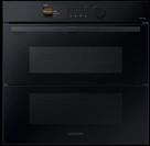 Samsung Dual Cook Flex&trade; Einbaubackofen, 76 L, A+*, Pyrolyse, Schwarzes Glas,...