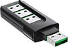 InLine USB-Portblocker - USB-A - 1 x Blocker Stift mit Aufbewahrung + 4 USB-A Po...