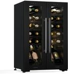 Klarstein Shiraz Weink&uuml;hlschrank| 2 K&uuml;hlzonen | Touch-Steuerung | LED-Beleuchtung 