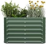 Blumfeldt High Grow Straight Hochbeet | 600 L | Ergonomisch | Wetterfest | offene