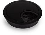 OneConcept Kabeldurchf&uuml;hrung 2er-Set 60 mm Metall Borstendichtung 10037454