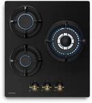 Klarstein Victoria Gaskochfeld | 3 Aluminium-Brenner | Erdgas- und LPG-kompatibel 