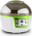 Klarstein 10028288, Klarstein VitAir Turbo Hei&szlig;luftfritteuse gr&uuml;n-wei&szlig; 1400W