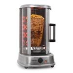 OneConcept Kebap Master Pro Vertikalgrill 1500W Edelstahl inkl. Spie&szlig; Set 10009355