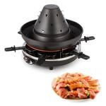 Klarstein Taste Volcano Tartarengrill Raclettegrill 1500 W 6 Personen schwarz