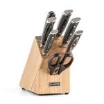Klarstein Katana 8 Messerset 8-teilig Schere Wetzstahl Messerblock 10030150
