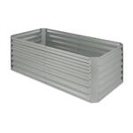 Blumfeldt High Grow Straight Hochbeet 180x60x90cm 970l Stahl verzinkt Silber...