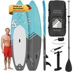 Capital Sports Lanikai Cruiser 9.8 aufblasbares Paddelboard SUP-Board-Set 305x77x10