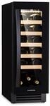 Klarstein Vinovilla 20 Built-In Weink&uuml;hlschrank 50l / 20 Flaschen Glast&uuml;r Edelstahl