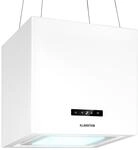 Klarstein Kronleuchter Smart Inselabzugshaube 595m&sup3;/h App-Steuerung LED-Panel