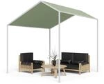 blumfeldt La Rochelle Gazebo Schr&auml;gdach UV 50+ Aluminium Polyester 10040100