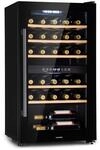 Klarstein Barossa 29 Duo Weink&uuml;hlschrank 29 Fl 80 Ltr 2 Zonen Drucktasten 10041124