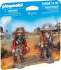 PLAYMOBIL Duo Packs: Bandit und Sheriff