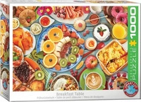 Eurographics Fr&uuml;hst&uuml;ckstisch 1000 Teile Puzzle Eurographics-6000-5772