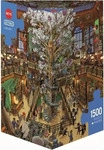 Heye 29840, Heye Puzzle Uli Oesterle - Library - 1500 Teile