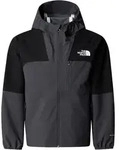 THE NORTH FACE TEEN HIKE PACKABLE SHELL TNF BLACK/ASPHALT GREY, TNF BLACK/ASPHALT
