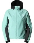 THE NORTH FACE Damen Jacke W AO SOFTSHELL HOODIE, Wasabi-Asphalt Grey-TNF Bl, S