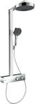 hansgrohe Rainfinity Showerpipe 250 1jet EcoSmart mit ShowerTablet 350 Chrom,